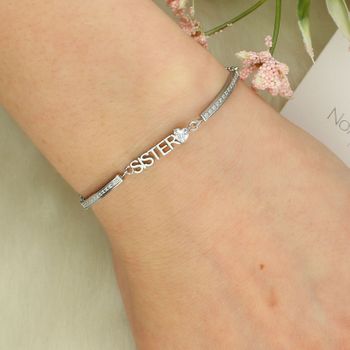 Bransoletka Nomination Milleluci – SISTER Stalowa Srebrna z Kamieniami  028025008 (3).jpg